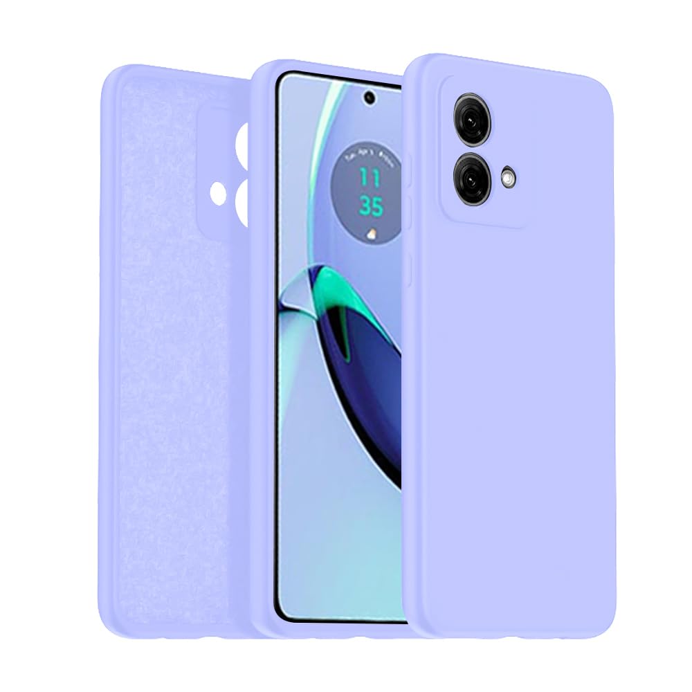 SDTEK for Motorola Moto G84 Case Premium Matte (Purple) Shockproof Cover - Slim Fit Protection