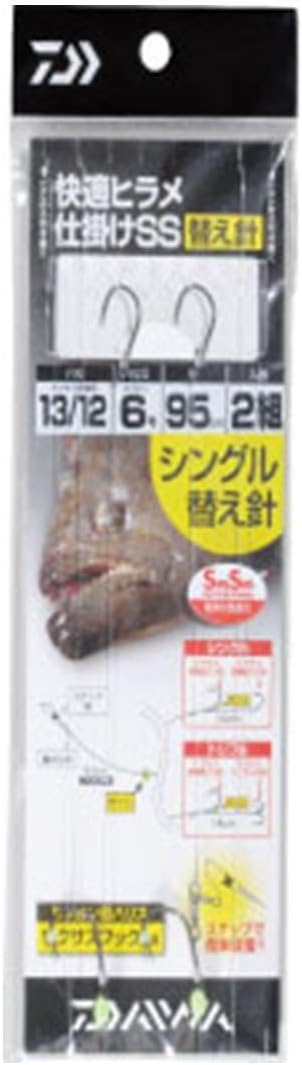 Amazon ダイワ 快適ヒラメ 替針 Ss シングル ダイワ Daiwa 完成仕掛け