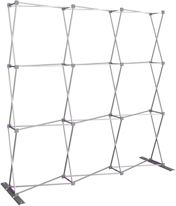 Amazon Com 8ft Straight Step And Repeat Popup Collapsible Frame Office Products