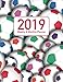 2019 Weekly & Monthly Planner: Colored Soccer Themed 12 Month, 53 Week Notebook Calendar for 2019 to by Perfect Your Day Planners