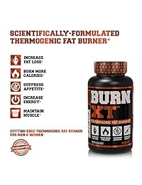 BURN-XT suplemento de pérdida de peso, quemador de grasa termogénico, supresor de apetito, y...