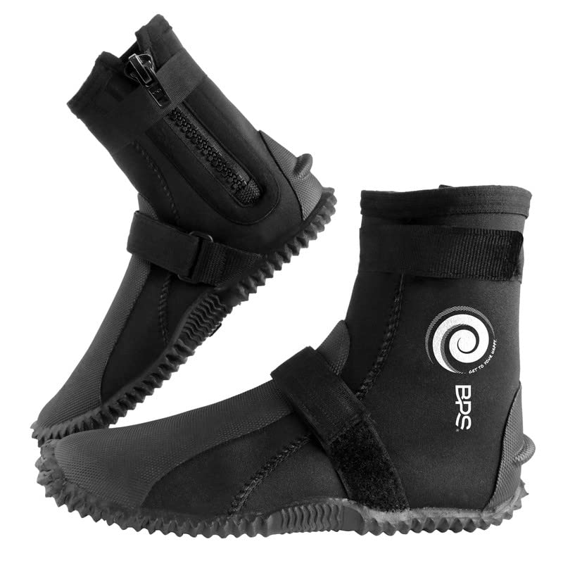 BPS Neoprene 3mm Water Boots Thermal Boots with Rubberized Antislip
