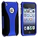 Snap-on Case compatible with Apple iPhone 3G / 3GS, Dark Blue / Black Cup Shape