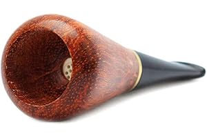 MUXIANG Cigar Mouthpiece Holder for Men and Women Wood Cigar Holder 9mm Paper Filter B Shape (52 Ring)