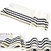 Men Scarf Color Stripe Winter Cashmere Touch Classic Warm Long Fringe Tassel
