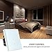 Teepao Smart Dimmer Switch, Wireless Wifi Touch Dimmer Wall Panel Switch Work with Amazon Alexa/Google Home/APP Remote Control, Support IOS and Android System, AC 100-240V - Neutral Line Required