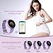 Women's Smart Watch, Fitness Tracker Smart Watch for Women, Color Touch Screen, Fitness Sleep Monitor Waterproof Call Reminder with Text GPS Auto Wake Screen Smartwatches for iPhone Android