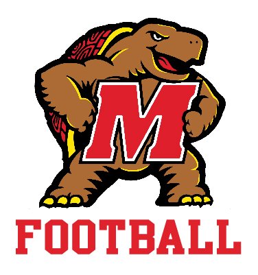 Amazoncom Maryland Terrapins Football Clear Vinyl Decal
