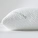 Yuking Home Bed Pillows for Sleeping Neck Pain Relief, Adjustable Loft Microfiber & Latex Pillow for Side Back Stomach Sleeper with Hypoallergenic Removable Bamboo Case (Microfiber & Latex, Queen)