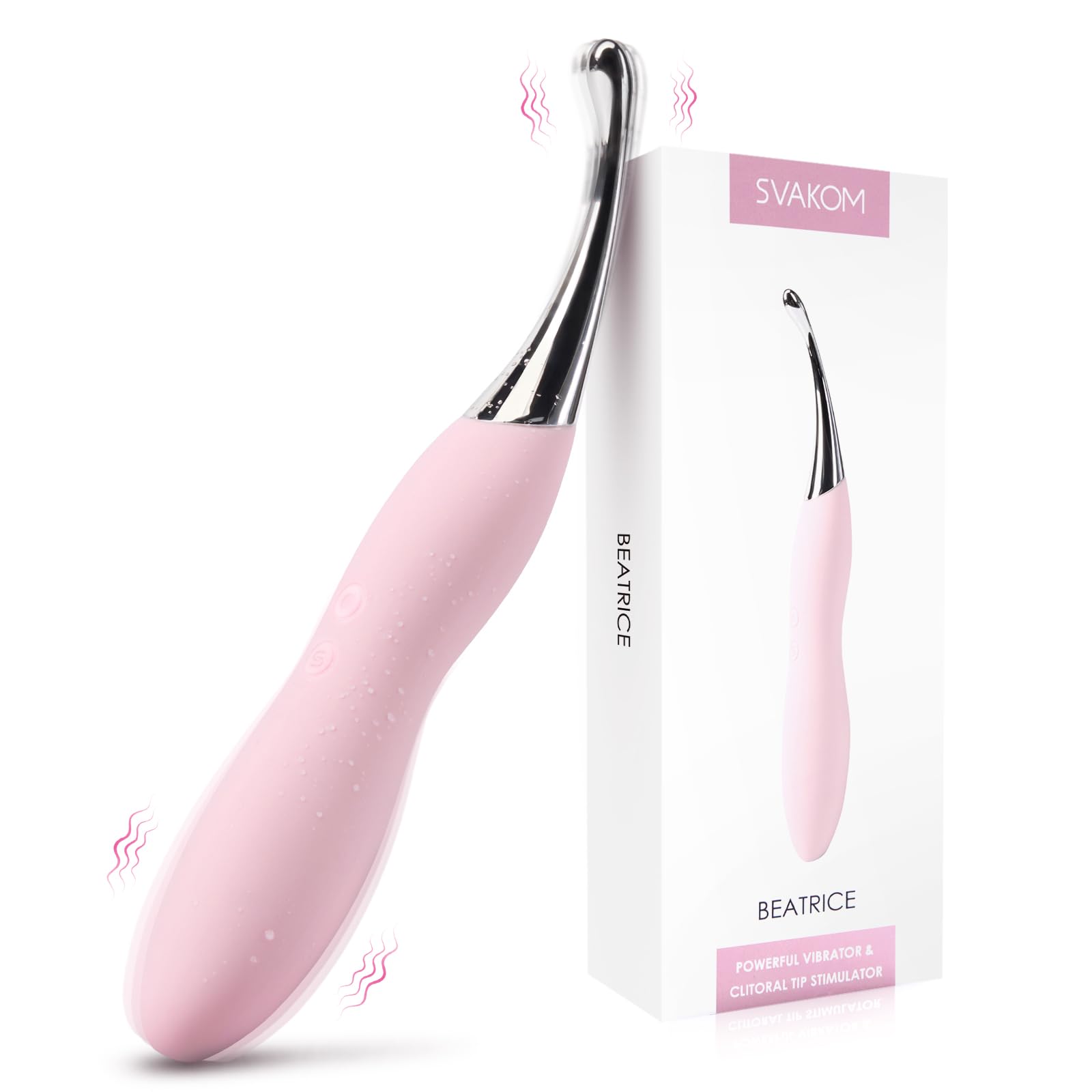 Clitoral Vibrator Adult Sex Toys - SVAKOM Female Squirting Vibrators G Pink 