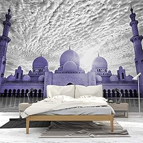 Wall Mural Famous Building Removable Wallpaper Wall Sticker for Bedroom Living Room - 66x96 inches