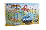 Flying Giants Rapid Variety Track Racing Racer Car Toy Set - 73 PCS