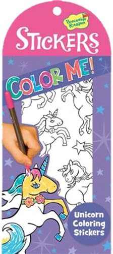 Peacable Kingdom COLOR ME UNICORN STICKERS
