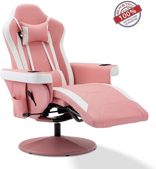 Amazon Com Mooseng Video Gaming Chair Pu Leather High Back