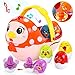 Vatos Baby Easter Egg Toy, Toddler Easter Basket for 1 2 3 4 5 Year Old Boys & Girls | Musical Easter Eggs with Colorful Changing Lights| Musical Easter Eggs for Babies
