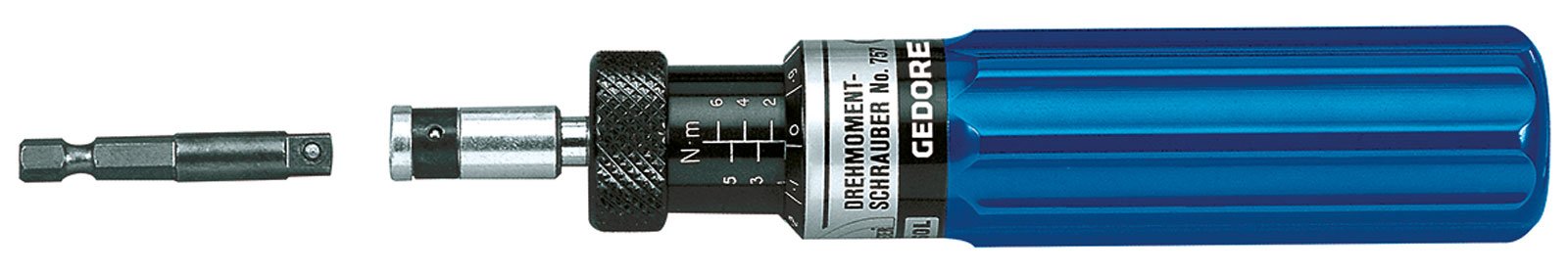 Gedore Torque screwdriver S 1/4" 1-6 Nm - 757-06