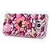 S8 Plus Case,Samsung Galaxy S8 Plus Case 3D Handmade Bling Colorful Diamonds Champagne Flower Butterfly Shiny Sparkle Rhinestone Gems Crystal Clear Full Body Protection Hard PC Cover by Mavis's Diary