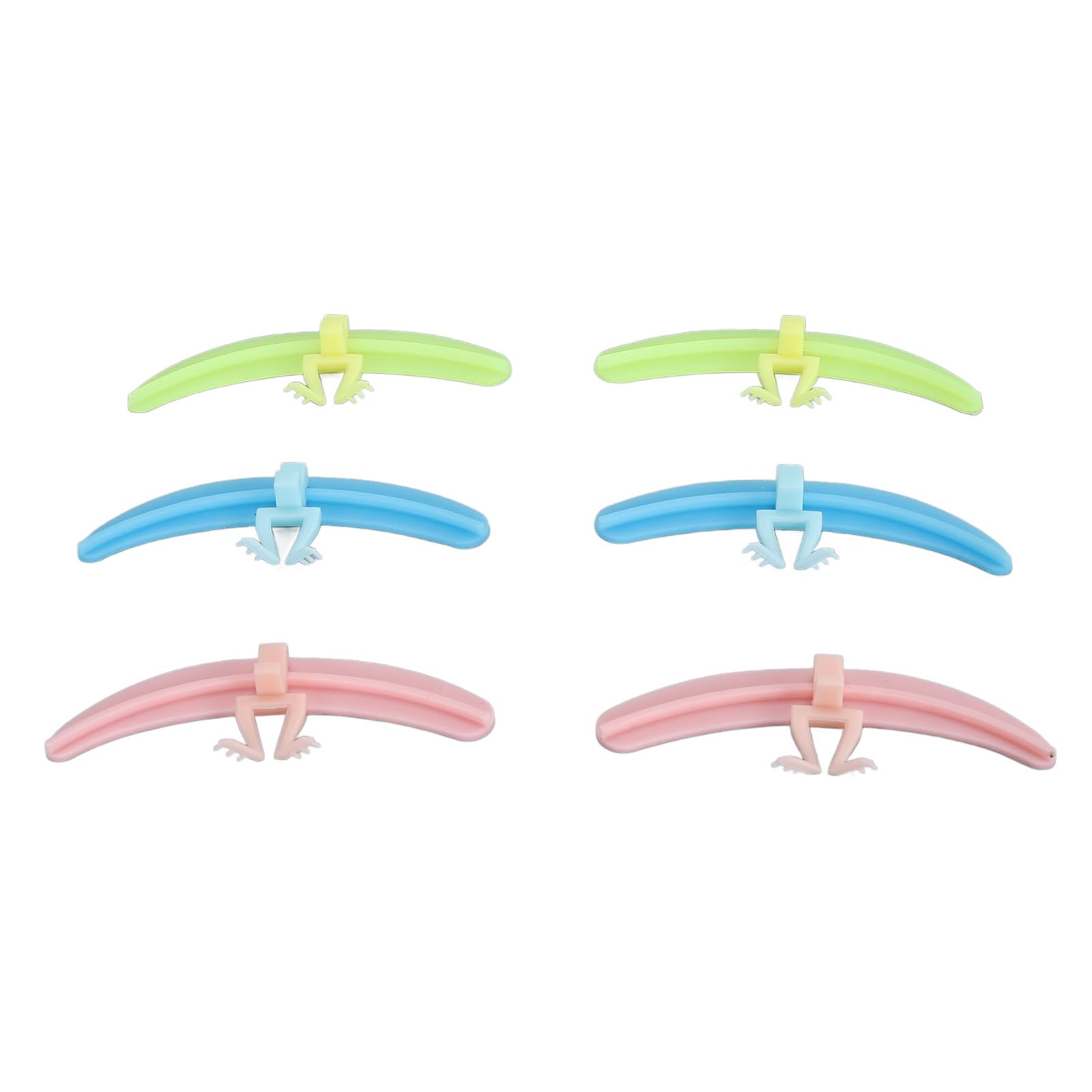 Eyelash Separator for Lash Extension, 3 Pairs Silicone Pads Makeup Tool, Lash Isolation Helper for Beginners Eyelash Artist, Efficient Aid for Eyelash Make Up