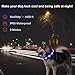 Toozey LED Dog Collar, 20 Hrs Runtime, USB Rechargeable, IP68 Water & Cold Resistant, 3 Modes Light Up Collar for Pet Night Safety, One Size Fits All Dogs & Cats, 10-27.5