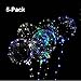 Party Balloons LED Lights BoBo Bubble Balloon For Birthday Wedding Valentine Decoration - 10 Ft Transparent Colorful Flash String - Last 72 Hours [5 Packs]