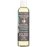 Soothing Touch Bath & Body Massage Oil, Muscle Comfort - 8 Oz