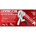 Carbyne Pistol Grip Mini Grease Gun, 3000 PSI, Heavy Duty Professional Quality, Anodized Aluminum Barrel. 12 inch Heavy Duty Reinforced Flex Hose, 4 inch Rigid Tube & Coupler. 2-Way Loading