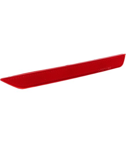 Red Lens Rear Bumper Reflector Marker Left & Right Pair For 11-17 Honda Red Lens Rear Bumper Reflector Marker Left & Right Pair For 11-17 Honda