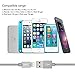 AOFU iPhone Cable,2Pack 6FT Nylon Braided Apple Lightning Cable USB Cord Charging Cable for iPhone 6/6S/6 Plus/6S Plus 5/5C/5S/SE,iPad 4 Mini Air (Gray)