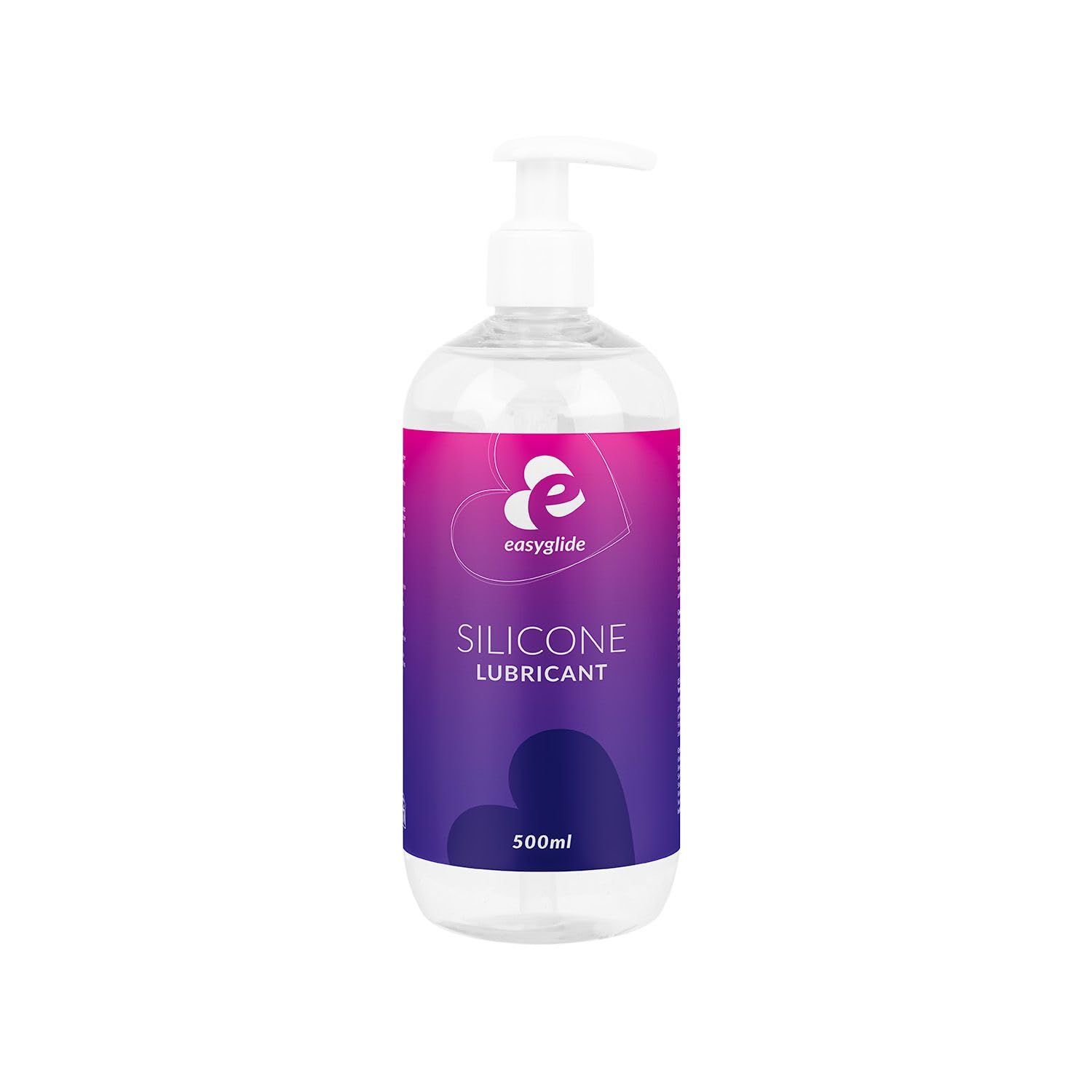 EasyGlide Silicone Lubricant – Silicone Lube Compatible with Latex – Stays on under Water – 500ml