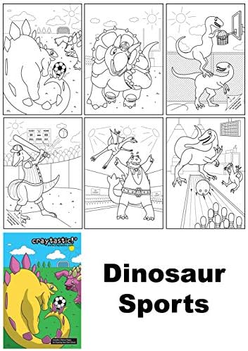 Amazon Com Craytastic Bulk Coloring Activity Set 48 Individually Wrapped 4 Packs Of Crayons 48 Mini Coloring Books Variety Pack Non Toxic Fun For Kids Party Favors Restaurants School And Treasure Boxes Toys