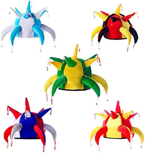 XiYunHan 2018 World Cup Brazil France Germany football fan Watching the ball Cheer bar KTV decoration Bell hat (Color : Spain)