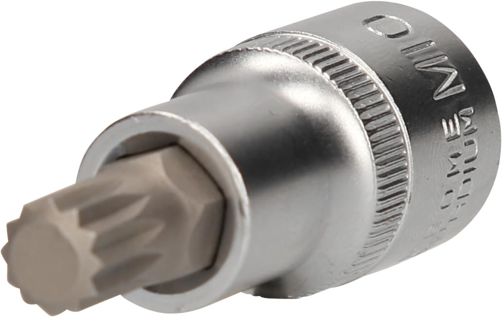 BRILLIANT TOOLS BT022934 1/2 Inch Bit Screwdriver, XZN, 55 mm, M10 [Powered by KS Tools]