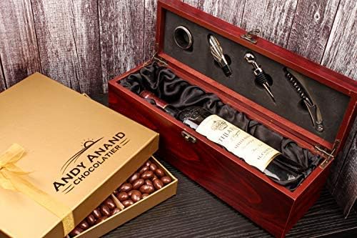 Andy Anand's Three O'clock Cookies & Tea Selection, A Rich Goodness in Every bite. Succulent & Divine Birthday Valentine Christmas, Holiday Anniversary, Mothers Father’s Day (13.7 Oz)