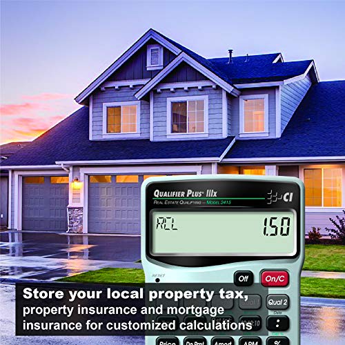 Calculated Industries 3415 Qualifier Plus IIIx Advanced Real Estate