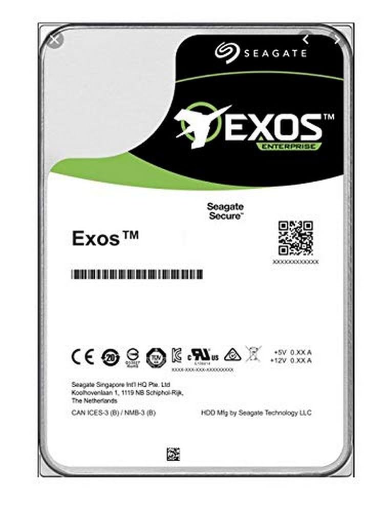 Seagate Exos X16 ST16000NM003G 16 TB Hard Drive - Internal - SATA (SATA/600)