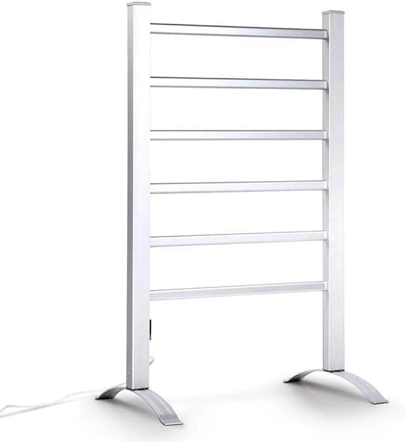 Scenic Portable Electric Heated Towel Clothes Warmer Dryer Rail Line