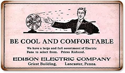 Edison Electric Company Sign