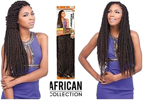 Sensational Crochet Braids African Collection JAMAICAN LOCKS 44"- Col BG (Burgendy)