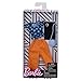 Barbie Fashions Complete Look Blue Polka Dot Top & Peach Pants Set