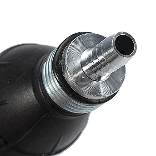 image for Gimiton 8mm 5/16 Hand Fuel Line Pump Rubber Fuel Transfer Vacuum Prime