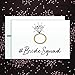 Tiny Expressions Bride Squad Bridesmaid Proposal Cards with Envelopes (10 Pack)