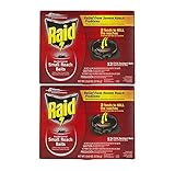 Raid Double Control Small Roach Baits Plus Egg Stopper, 12 CT (Pack - 2)