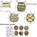 LEEPES Large Natural Woven Seagrass Plant Basket Tote Belly Basket for Storage,Laundry, Picnic,Plant Pot Cover,and Beach Bag Home Decor(10