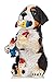 Purple Tree Line Dog Garden Gnome Massacre Statue Figurine Resin 9.7 inches Cute Eating Funny Yard Art Fairy Outdoor Indoor Decor