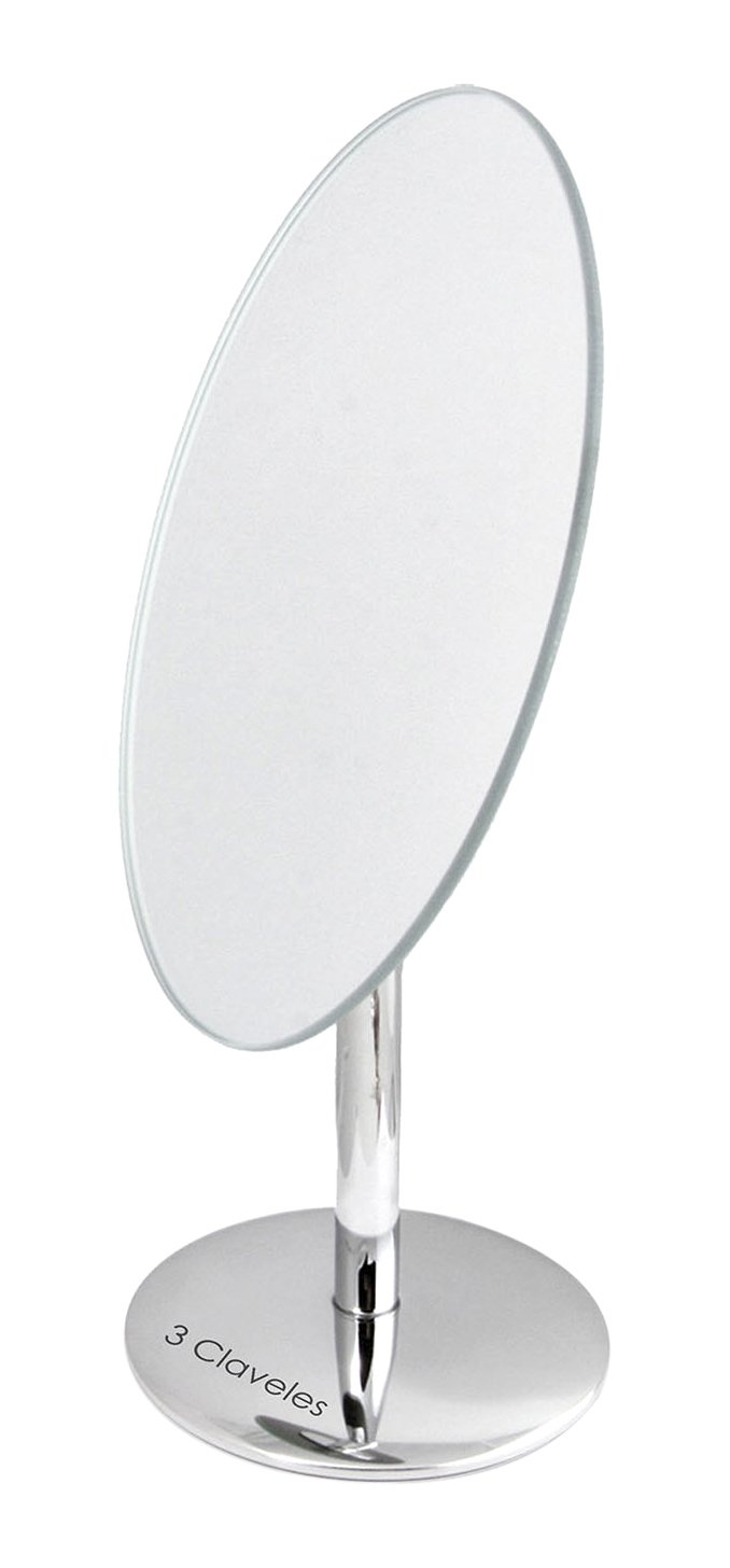 3 Claveles 11974 Oval Mirror with Swivel Base 13 x 11 cm 1 x