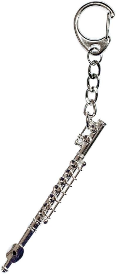 Miniblings Flauta Flauta llaveros Colgante de Plata de la Flauta + Caja: Amazon.es: Joyería