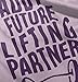 Brisco Brands Fathers Day Daddys Future Gym Partner Baby Bodysuit Jumper Boys