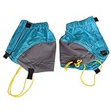 ROSENICE Hiking Gaiters Pair of Outdoor Waterproof Ankle Walking Gaiters Hiking (Blue)