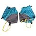 NUOLUX Pair of Outdoor Waterproof Ankle Walking Gaiters Hiking (Blue)