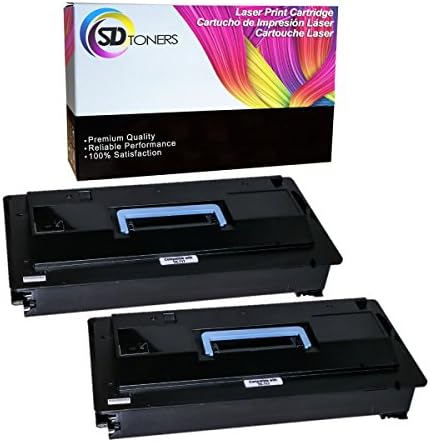 SD Toners 2PK High Yield Compatible TK-719 / TK-717 / TK-715 / 1T02GR0US0 Copier Toner (34000 Page Yield) for KM-3050, KM-4050, KM-5050 TASKalfa 420i, 520i